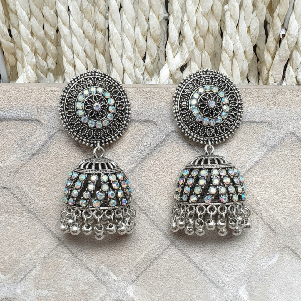 Trendy Oxidised Party & Casual Wear Earrings